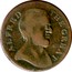 UK 1/2 Penny Alfred the Great - South Wales ND (1780-) Estimate ALFRED THE GREAT coin obverse