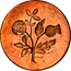 UK 1/2 Penny Anne Pattern ND (1707) KM# PnA34 - coin reverse