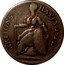 UK 1/2 Penny Colonel Kirk - Britons Happy Isle ND (1780-) Estimated BRITONS HAPPY ISLE. coin reverse