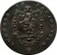 UK 1/2 Penny (Lincolnshire - Sleaford / John of Gaunt) SUCCESS TO NAVIGATION SIC DONEC coin reverse
