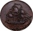 UK 1/2 Penny Lothian - Edinburgh / Hutchison's 1791  - coin reverse