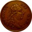 UK 1/2 Penny Middlesex - St. Pauls 1789  GEORGIVS III REX. coin obverse