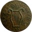 UK 1/2 Penny Romulus - Virtvs Nunq Deficit ND (1780-) Estimate VIRTVS NVNQ DEFICTI ICXXX coin reverse