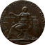 UK 1/2 Penny (Warwickshire - Birmingham / Lutwyche's) MEDALS & PROVINCIAL COINS DEA PECUNIA coin obverse