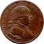 UK 1/2 Penny Warwickshire - Wilkinson 1790  IOHN WILKINSON IRON MASTER coin obverse