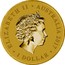Australia 1 Dollar 70th Anniversary of the Royal Wedding 2017 P BU ELIZABETH II AUSTRALIA 2017 1 DOLLAR IRB coin obverse