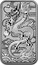 Australia 1 Dollar Dragon 2018 P IJ coin reverse