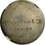 USA 1 Dollar Pedley-Ryan Co 1933 PEDLEY-RYAN & CO. DENVER coin obverse