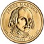 USA $1 James Madison 2007 P KM# 404 JAMES MADISON 4TH PRESIDENT 1809-1817 JI DE coin obverse