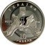 Ukraine 10 Hryven 100 Years Lviv Opera and Ballet Theatre 2000 Proof KM# 123 УКРАЇНА 10 ГРИВЕНЬ 2000 AG 925 31.1 coin obverse