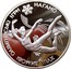 Ukraine 10 Hryven 18th Winter Olympic Games Nagano Figure Skating 1998 Proof KM# 52 XVIII ЗИМОВІ ОЛІМПІЙСЬКІ ІГРИ НАГАНО coin reverse