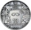 Ukraine 10 Hryven Bokorash 2009 Antique patina KM# 556 НАЦІОНАЛЬНИЙ БАНК УКРАЇНИ 10 ГРИВЕНЬ 2009 coin obverse