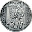 Ukraine 10 Hryven Furrier 2012 Proof, antique finish KM# 679 КУШНІР coin reverse