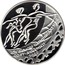 Ukraine 10 Hryven Ice Dancing 2001 Proof KM# 131 XIX ЗИМОВІ ОЛІМПІЙСЬКІ ІГРИ СОЛТ-ЛЕЙК-СІТІ 2002 coin reverse