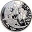 Ukraine 10 Hryven Ivan Sirko 2002 Proof KM# 145 ІВАН СІРКО 1680 coin reverse