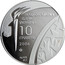 Ukraine 10 Hryven Winter Olympics 2006 Proof KM# 427 НАЦІОНАЛЬНИЙ БАНК УКРАЇНИ 10 ГРИВЕНЬ 2006 AG 925 31,1 coin obverse
