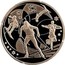 Ukraine 10 Hryven XXII Olympic Winter Games 2014 Proof KM# 710 - coin reverse