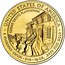 USA $10 Letitia Tyler 2009 W KM# 457 ∙ UNITED STATES OF AMERICA ∙ E PLURIBUS UNUM ∙ $10 ∙ 1/2 OZ. .9999 FINE GOLD CEDAR GROVE PLANTATION coin reverse