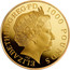 UK 1000 Pounds Christening Prince George of Cambridge 2013 Proof ELIZABETH II D G REG F D 1000 POUNDS IRB coin obverse