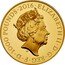 UK 1000 Pounds Queen's 90th birthday 2016 1000 POUNDS 2016 ELIZABETH II D G REG F D J.C coin obverse