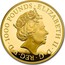 UK 1000 Pounds Queen's Beast Dragon 2018 1000 POUNDS ELIZABETH II D G REG F D J.C coin obverse