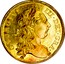 UK 2 Guineas George III Pattern 1768 KM# Pn49 GEORGIVS∙ III∙DEI∙GRATIA∙ coin obverse