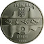 Ukraine 2 Hryvni 27th Olympic Games Sydney Triple Jump 2000 KM# 93 УКРАЇНА 2 ГРИВНІ 2000 coin obverse