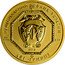 Ukraine 2 Hryvni Archangel Michael 2013 KM# 707 НАЦІОНАЛЬНИЙ БАНК УКРАЇНИ ДВІ ГРИВНІ AU .999.9 3.11 *YEAR* coin obverse