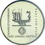 Ukraine 2 Hryvni EBRD Annual Meeting 1998 KM# 48 BOARD OF GOVERNORS EBRD ANNUAL MEETING KYIV MAY 1998 coin reverse