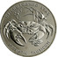 Ukraine 2 Hryvni Freshwater Crab 2000 KM# 99 ПРІСНОВОДНИЙ КРАБ POTAMON TAURICUM coin reverse