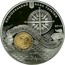 Ukraine 20 Hryven Maritime History - Cossack boat 2010 Proof KM# 602 НАЦІОНАЛЬНИЙ БАНК УКРАЇНИ МОРСЬКА ІСТОРІЯ УКРАЇНИ 20 ГРИВЕНЬ 2010 coin obverse