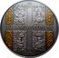 Ukraine 20 Hryven Peresopnitske Gospel 2011 Antique finish KM# 617 ПЕРЕСОПНИЦЬКЕ ЄВАНГЕЛІЄ 1556 РІК 1561 РІК coin reverse