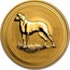 Australia 200 Dollars Lunar Dog (Series I) 2006 2006 2 OZ 9999 GOLD coin reverse