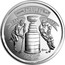 Canada 25 Cents 125th Anniversary of The Stanley Cup 2017 COUPE STANLEY MC CUP ® 125 YEARS/ANS ®/MC SH 1892 2017 coin reverse