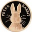 UK 25 Pounds Peter Rabbit 2016 Proof PETER RABBIT EN. coin reverse