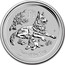 Australia 300 Dollars Year of the Dog 2018 YEAR OF THE DOG P IJ coin reverse