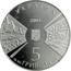 Ukraine 5 Hryven 170 Years Kyiv National University 2004 Proof KM# 219 УКРАЇНА 2004 AG 925 5 ГРИВЕНЬ 15,55 coin obverse