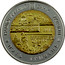 Ukraine 5 Hryven 75 Years of the Chernivtsi Oblast 2015 KM# 780 НАЦІОНАЛЬНИЙ БАНК УКРАЇНИ П'ЯТЬ ГРИВЕНЬ coin obverse