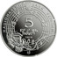 Ukraine 5 Hryven Oksana Petrusenko 2010 Proof KM# 568 НАЦІОНАЛЬНИЙ БАНК УКРАЇНИ 5 ГРИВЕНЬ 2010 coin obverse