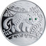 Ukraine 5 Hryven Oriental calendar The Year of the Cat (Rabbit) 2011 Proof KM# 610 - coin reverse