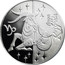 Ukraine 5 Hryven Signs of the Zodiac Capricorn 2007 Proof KM# 461 СУЗІР'Я КОЗЕРОГА coin reverse