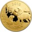 Australia 50 Dollars Lunar Year of the Dog 2018 2018 1/2 OZ .9999 AU coin reverse