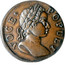 USA Farthing Hibernia Voce Populi 1760 Small letters KM# Tn21.2 VOCE POPULI coin obverse