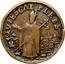 USA Farthing Mark Newby 1681-82 KM# 1 QVIESCAT PLEBS coin reverse