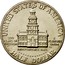 USA Half Dollar Bicentennial 1976 S KM# 205a UNITED STATES OF AMERICA HALF DOLLAR 200 YEARS OF FREEDOM INDEPENDENCE HALL E PLURIBUS UNUM coin reverse