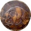 USA Halfpenny 1694 KM# Tn8.2 Elephant Tokens - coin obverse