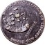 USA Halfpenny 1766 KM# Tn24a William Pitt tokens THANKS ∙ TO ∙ THE ∙ FRIENDS ∙ OF ∙ LIBERTY ∙ AND ∙ TRADE ∙ AMERICA coin reverse