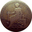 UK Halfpenny (Cheshire - Charles Roe Copper Works) MACCLESFIELD HALFPENNY coin reverse