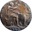 UK Halfpenny (Cheshire - Macclesfield & Charles Roe Copper Works) HALFPENNY 1792 coin reverse