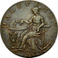 UK Halfpenny (Hampshire - Emsworth / Peace and Plenty) HALFPENNY. 1794 coin obverse